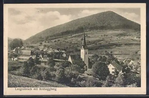 AK Langenbruck, Teilansicht mit Kräheggberg