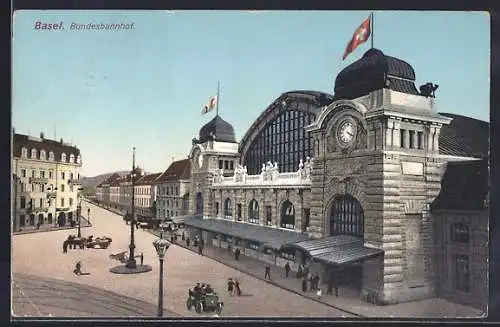 AK Basel, Bundesbahnhof