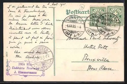 AK Urnäsch, Clubhütte Thierwies am Säntis