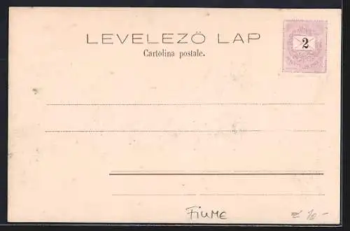 AK Fiume, Molo Piazza Adamich