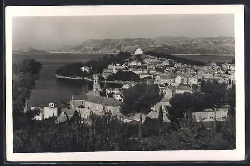 AK Cavtat, Panoramablick über die Stadt