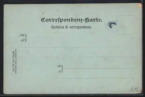 AK Abbazia, Ortsansicht gegen Ika