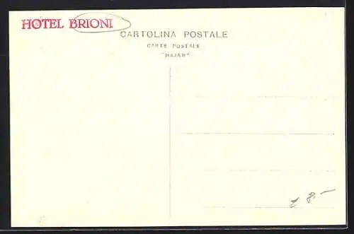 AK Brioni, Promenade am Hotel
