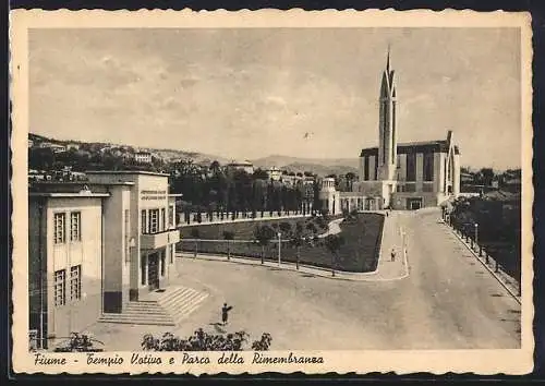 AK Fiume, Tempio Votivo e Parco della Rimembranza