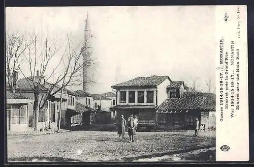 AK Monastir, Minaret près la Grand`Rue