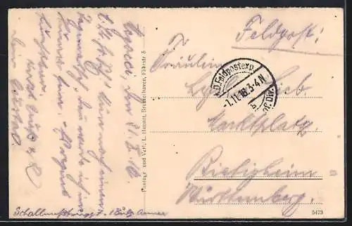 AK Veles, Hufschmiede mit Blick auf die Stadt