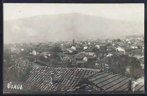 AK Üsküb, Blick über die Dächer