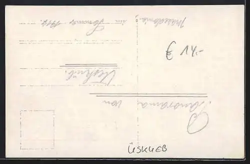 AK Üsküb, Blick über die Dächer