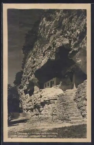 AK Varna, Aladcha monastir, Treppe zum Kloster