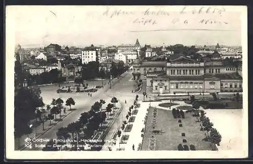 AK Sofia, der Platz des Parlaments