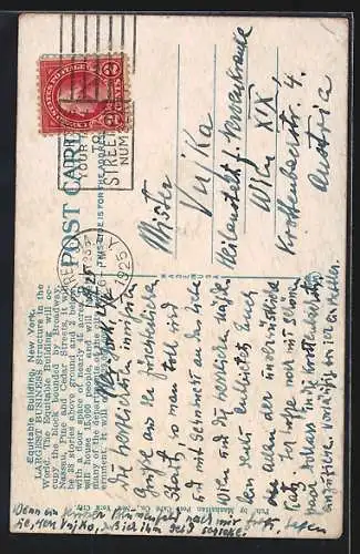 AK New York, NY, The Equitable Building