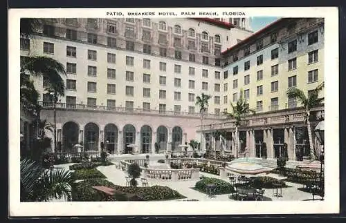 AK Palm Beach, FL, Breakers Hotel, Patio