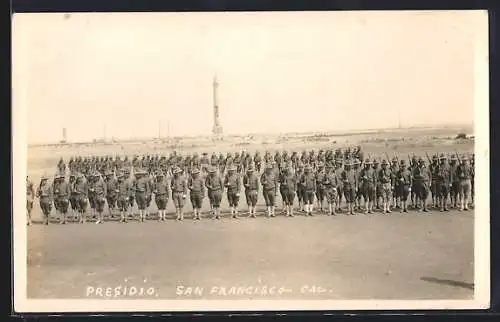 AK San Francisco, CA, Soldiers in Presidio