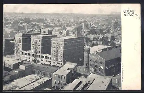 AK Norfolk, VA, Bird`s Eye View
