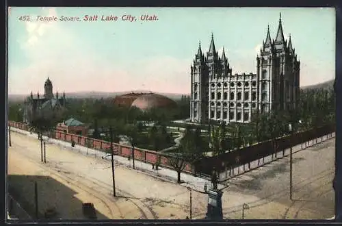 AK Salt Lake City, UT, Temple Square