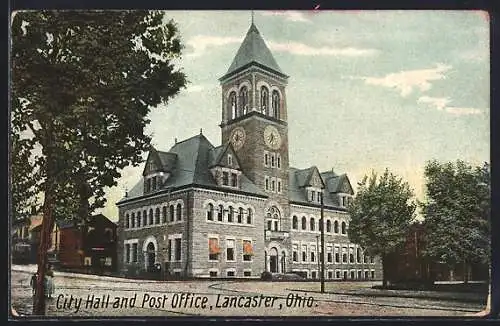 AK Lancaster, OH, City Hall and Post Office
