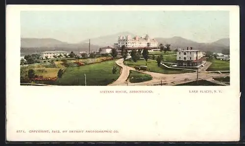 AK Lake Placid, NY, Spevens House, Adirondacks