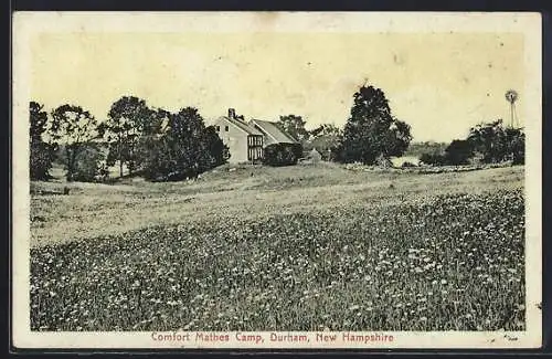 AK Durham, NH, Comfort Mathes Camp