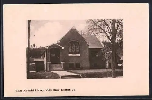 AK White River Junction, VT, Gates Memorial Library