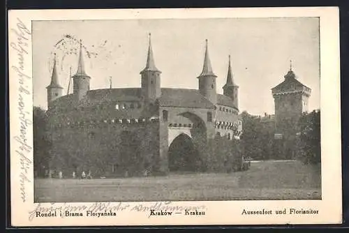 AK Kraków, Rondel i Brama Floryanska