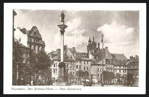 AK Warschau, Plac Zamkowy