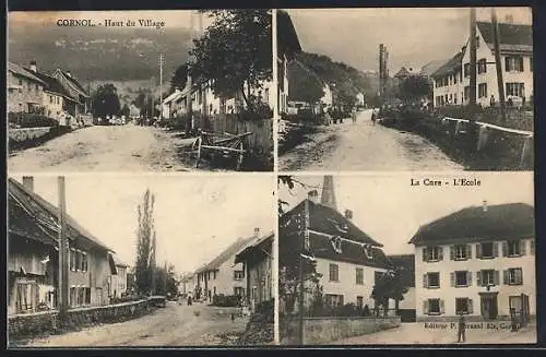 AK Cornol, Haut du Village, la Cure, l`école