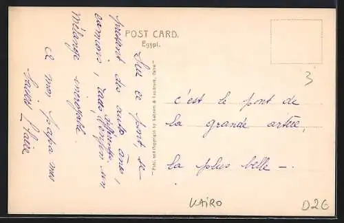 AK Kairo, Kasr-El-Nile-Bridge