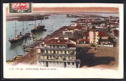 AK Port-Said, Entrée du Canal