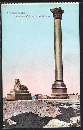AK Alexandria, Pompey Column and Sphinx