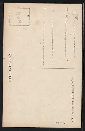 AK Port-Said, Ferdinand de Lesseps Statue