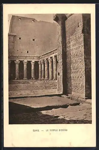 AK Edfou, Le Temple