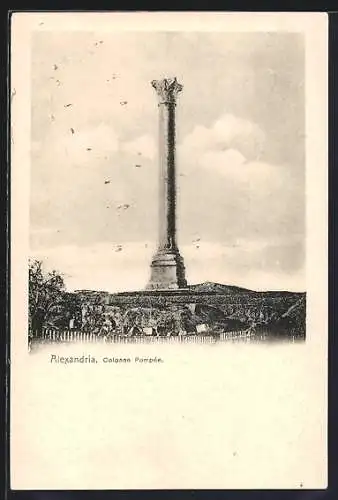 AK Alexandria, Colonne Pompée
