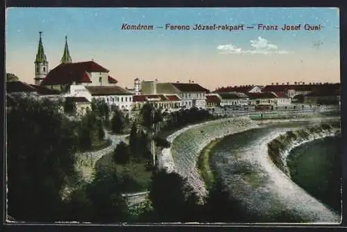 AK Komárom, Franz Josef Quai