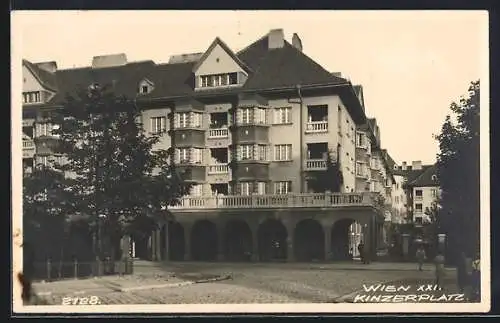 AK Wien, Gemeindebau am Kinzerplatz