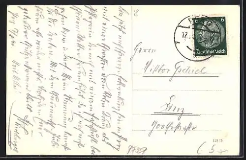 AK Perg /O. D., Teilansicht mit Kirche