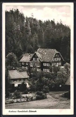 AK Hundsbach-Biberach, Blick auf das Kurhaus
