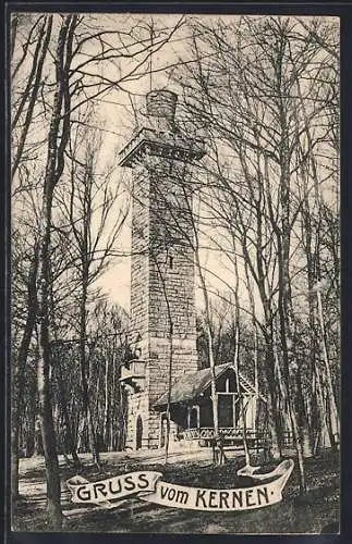 AK Fellbach, Aussichtsturm Kernen