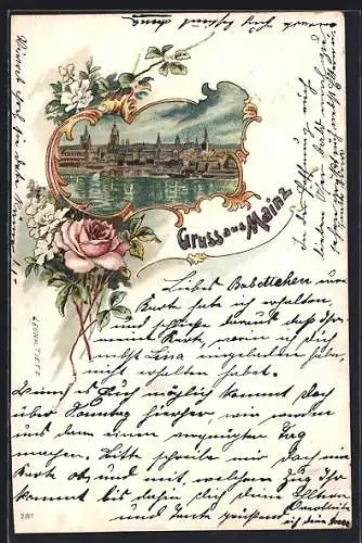 Lithographie Mainz, Teilansicht