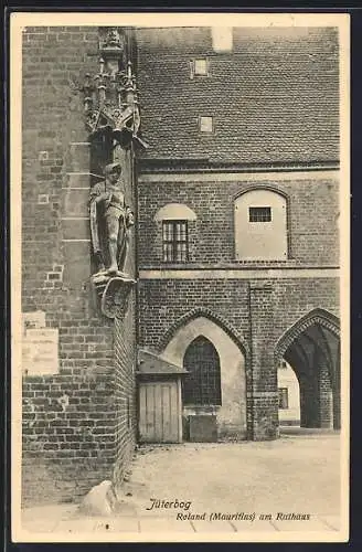 AK Jüterbog, Roland Mauritius am Rathaus