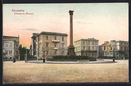 AK Alexandrie, Colonne de Menaszé