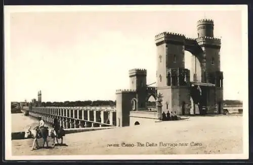 AK Cairo, The Delta Barrage near Cairo