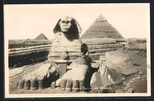 AK Cairo, Sphinx and Pyramids