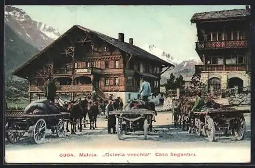 AK Maloja, Osteria vecchia Casa Segantini