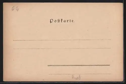 Künstler-AK Philipp + Kramer Nr. XLI /6: Mürzzuschlag, Blick zum Ort