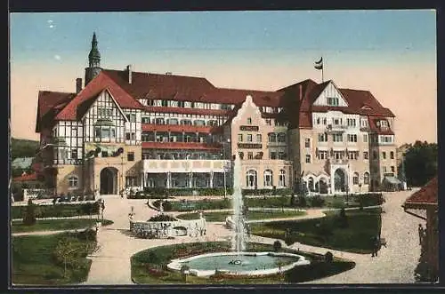 AK Bad Kudowa, Das Kurhotel Fürstenhof