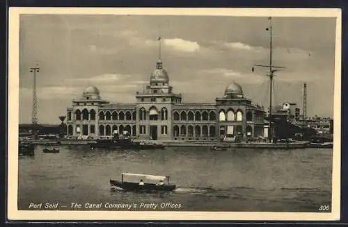 AK Port Said, The Canal Company`s Pretty Offices