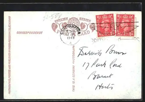 AK Passagierschiff RMS Queen Elizabeth vor der Küste, Cunard White Star Line