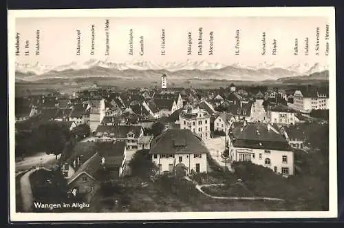 AK Wangen / Allgäu, Gesamtansicht