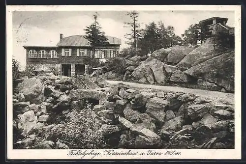 AK Kösseine, Kösseinehaus und Turm