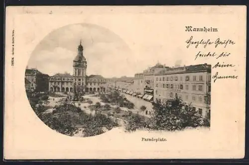 AK Mannheim, Paradeplatz